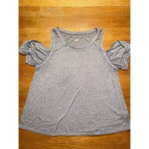 Aeropostale Live Love Dream Thin Cold Shoulder Top-Medium